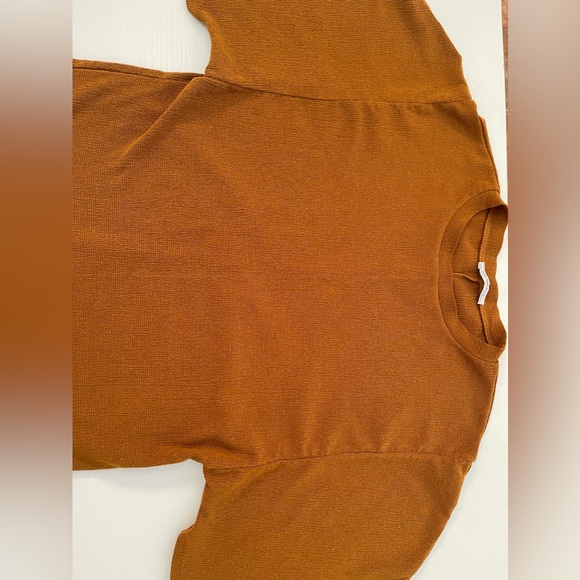 *ZARA TRF Puff Sleeve Top Sz small - Picture 8 of 9